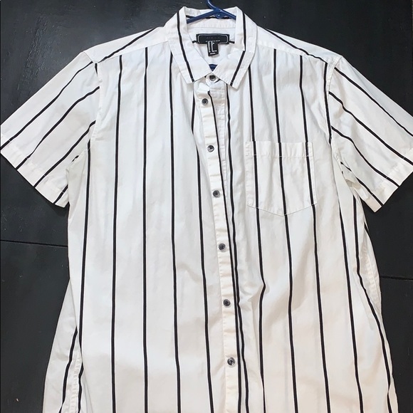 21Men Striped Shirt - Picture 1 of 2